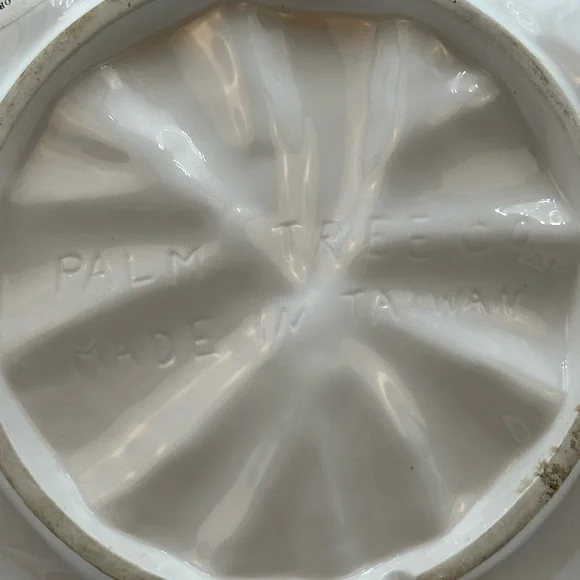 Vintage Palm Tree Company Bunny Carrot Plate Easter Spring Made in Taiwan - Picture 4 of 16